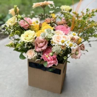 Arrangement floral Le Cubique