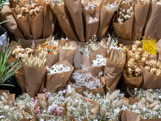 Botte de fleurs séchées