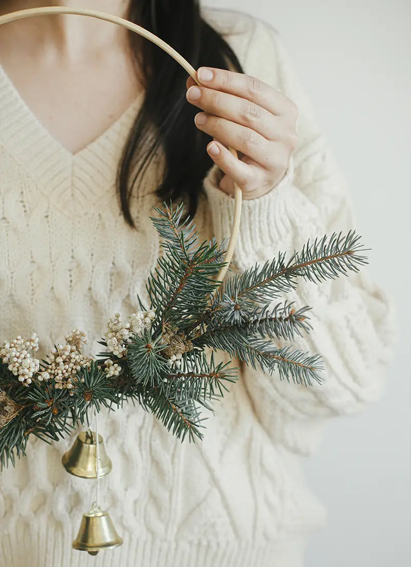 Kerstbloemstuk