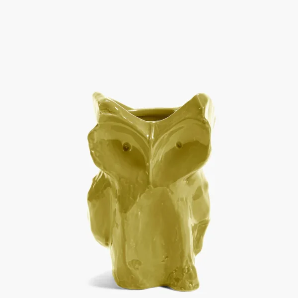 Vase hibou Serax Marni Monsieur Fleur Jaune