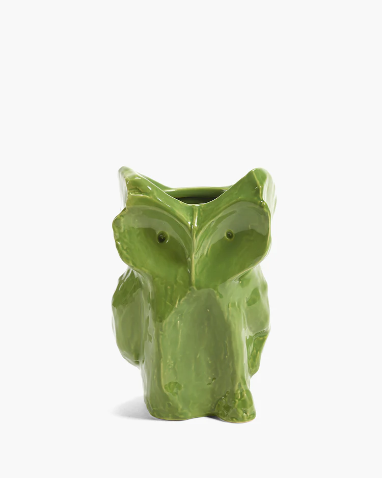Vase hibou Serax Marni Monsieur Fleur Vert